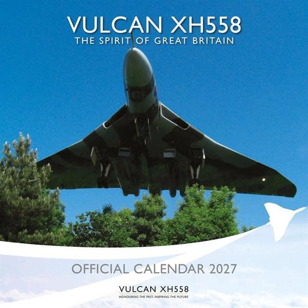 Vulcan XH558, The Spirit of Great Britain Calendar 2027, Wall Calendars, Month To View, History & Literature, Gift