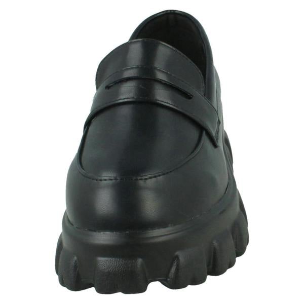 Spot On Ladies Spot On Wide Fitting Loafers F90101