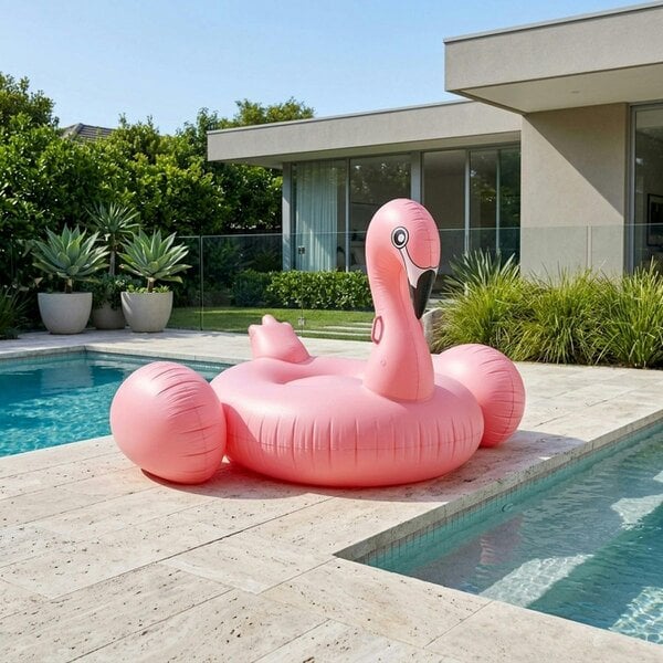 Garden Greatness XL Flamingo Inflatable Lounger