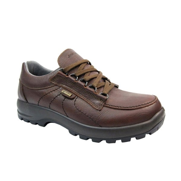 Grisport Mens Kielder Grain Leather Walking Shoes - Brown