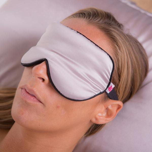 White Lotus Beauty 100% Mulberry Silk Pillowcase and Eye Mask Set Cruelty Free