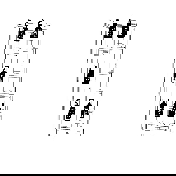 Furniture To Go Madrid Wardrobe with 2 Doors in Jackson Hickory Oak