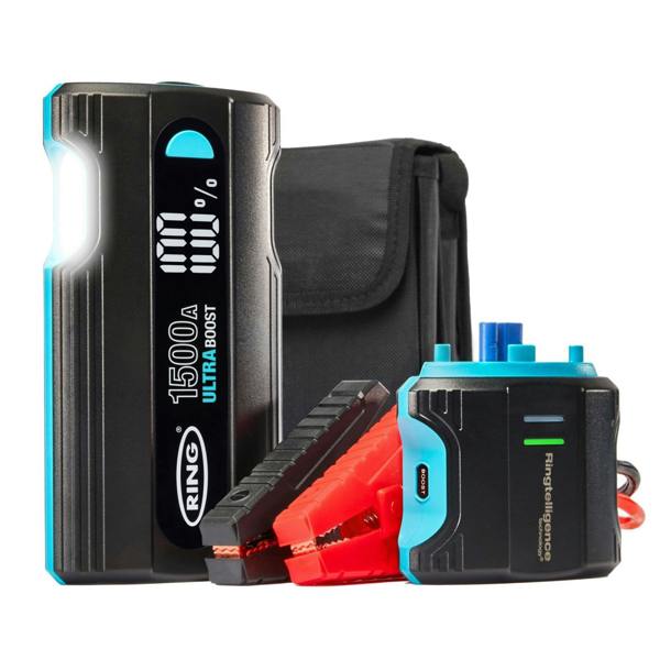 Ring Ultra Boost 1500A 12V Lithium Car Battery Jump Starter Power Bank RJS030T