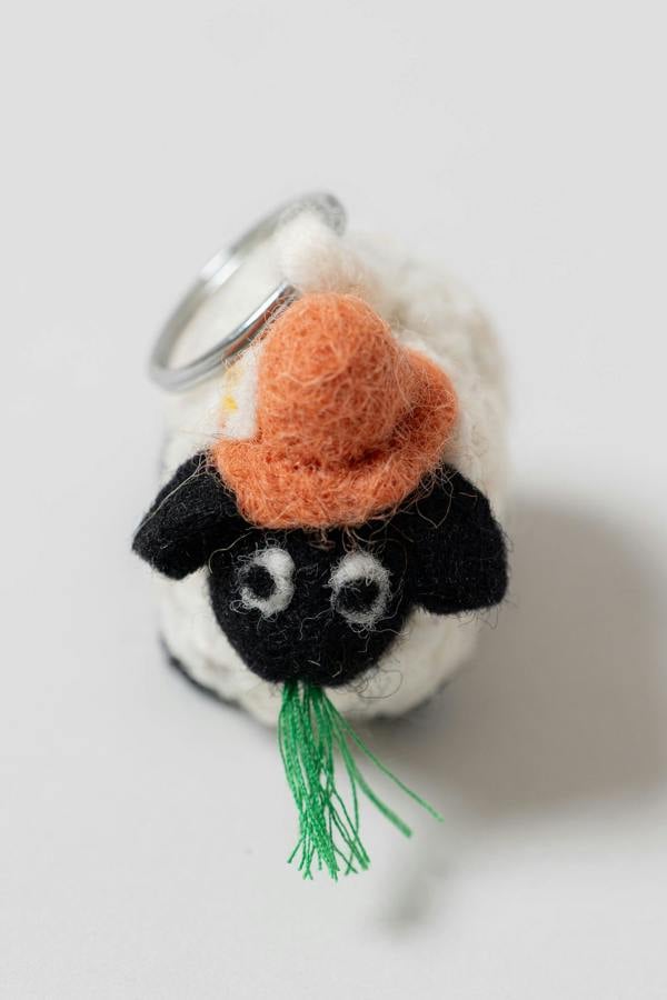 Lily & Me Saffy Sheep Felt Keyring Assorted