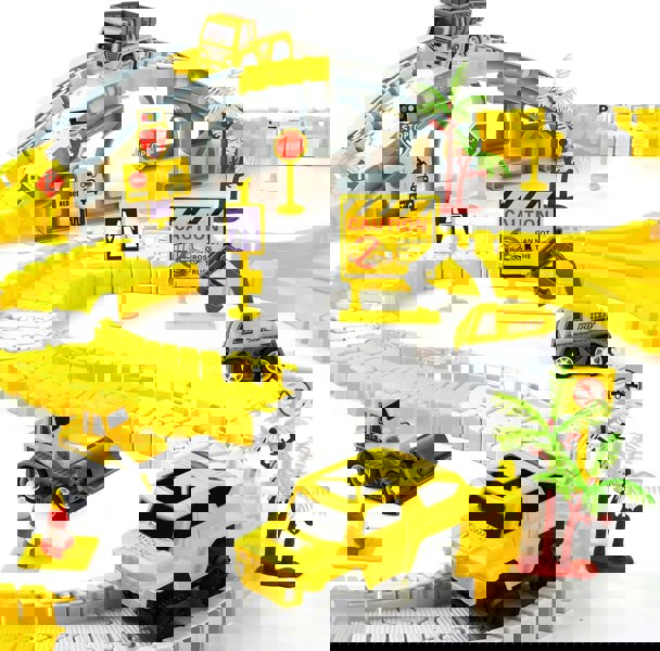 smartbies Children Construction Race Track Car Toys