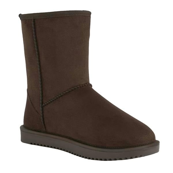 Regatta Womens/Ladies Risely Waterproof Faux Fur Lined Winter Boots - Chocolate - 