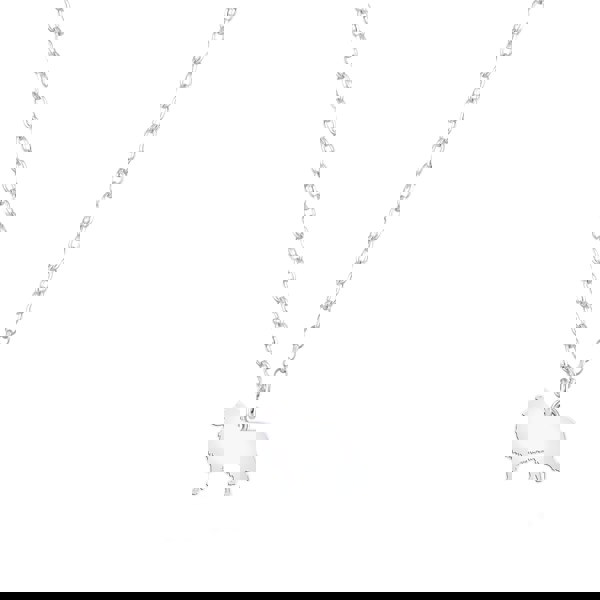 Mylee London Rough Collie Silhouette Silver Necklace - Personalised