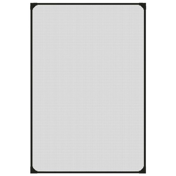 Berkfield Magnetic Insect Screen for Windows Anthracite 80x120 cm