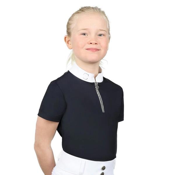 Coldstream Childrens/Kids Next Generation Elrick Show Shirt - Navy