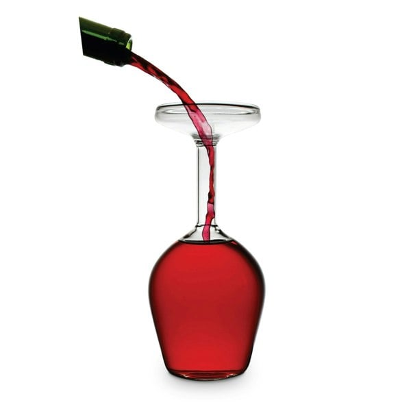AddLiquid Upside Down Wine Glass (Large)