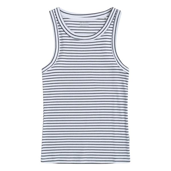 Animal Womens/Ladies Ribbed Tank Top - Green - 