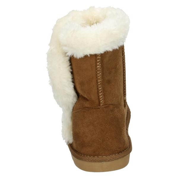 Spot On Girls Spot On Fur Trim Ankle Boots