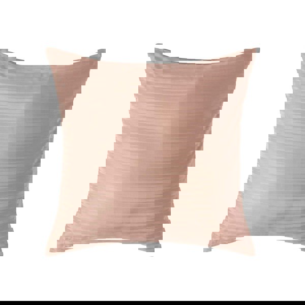 HOMESCAPES Silky 330 TC Egyptian Cotton Satin Stripe Pillowcase, European Size