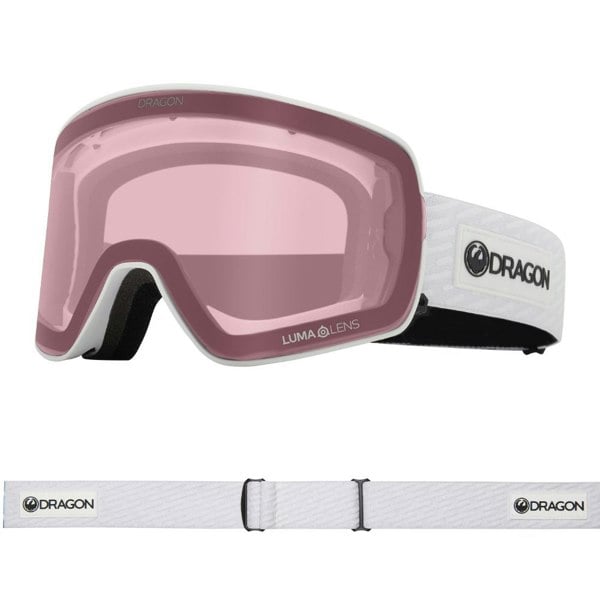 Dragon NFX2 - Blizzard with Lumalens Midnight & Lumalens Light Rose Lens
