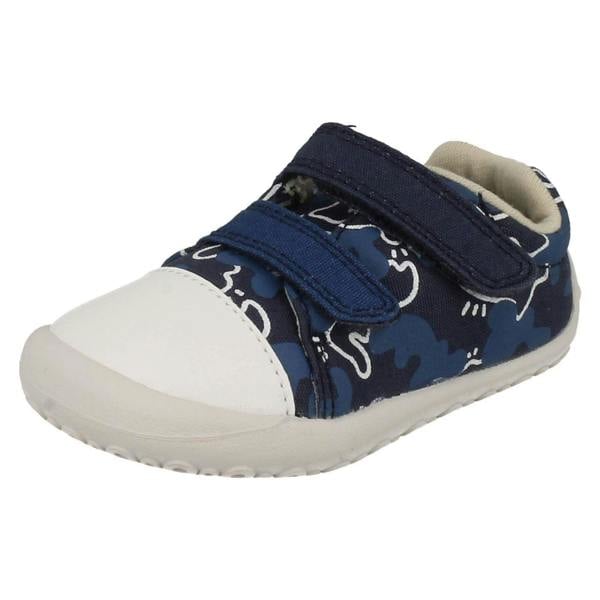 Clarks Boys Clarks Canvas Doodles Little Chap