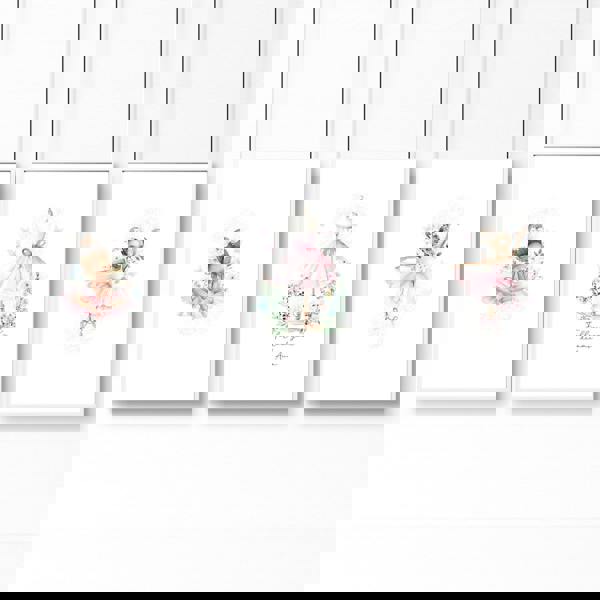 Ballerina Prints | Set of 3 wall art prints