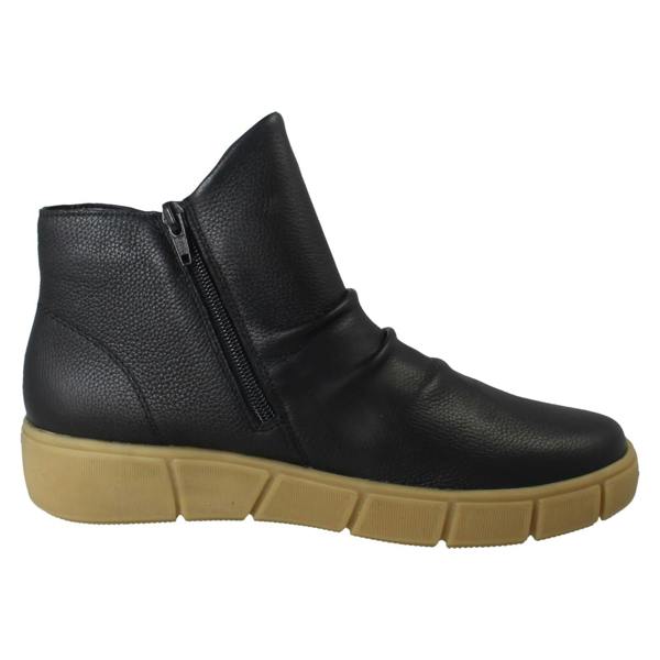 Remonte Ladies Remonte Dual Zip Leather Casual Ankle Boots D1T73