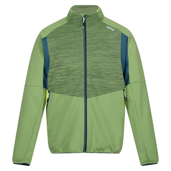 Regatta Mens Yare VIII Full Zip Jacket - Piquant Green/Moroccan Blue