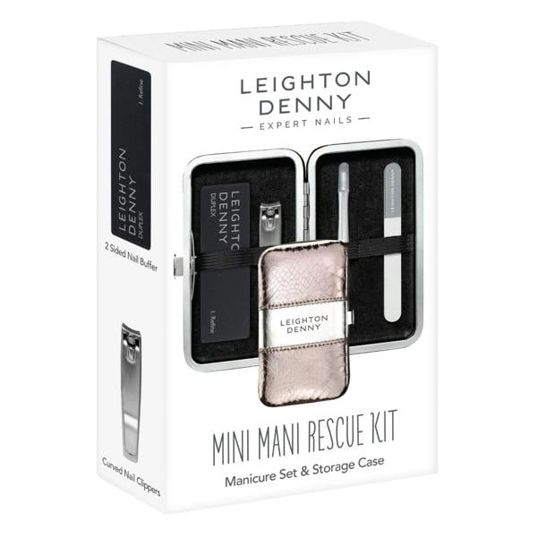 Leighton Denny Leighton Denny Mini Mani Rescue Kit Manicure Set & Case 100 ml