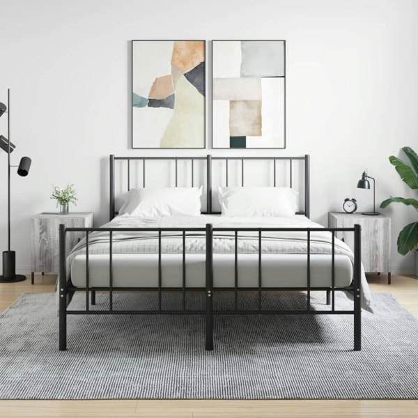 Berkfield Bedside Cabinets 2 pcs Grey Sonoma 40x40x50 cm Engineered Wood