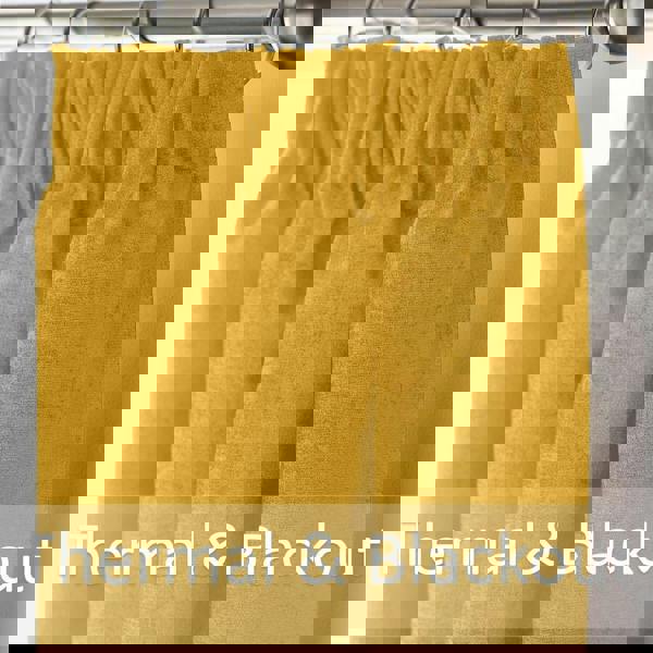 Luxury Living Chenille Blackout Pencil Pleat Top Curtains