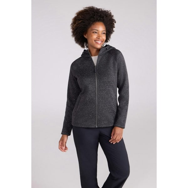 Mountain Warehouse Women's Nevis Full Zip Hoodie - Dark Grey