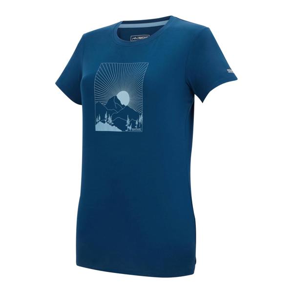 Regatta Womens/Ladies Fingal Moon Mountain Stretch T-Shirt - Aviator Blue - 