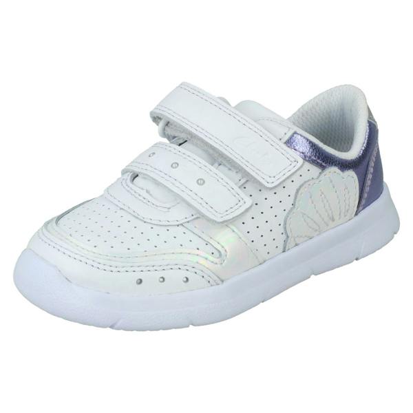 Clarks Girls Clarks Casual Trainers Ath Shell