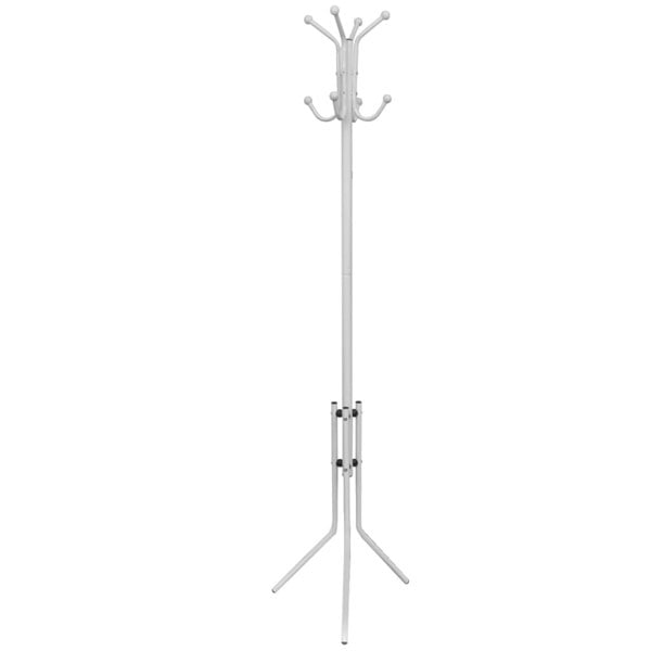 Berkfield Metal White Coat Stand