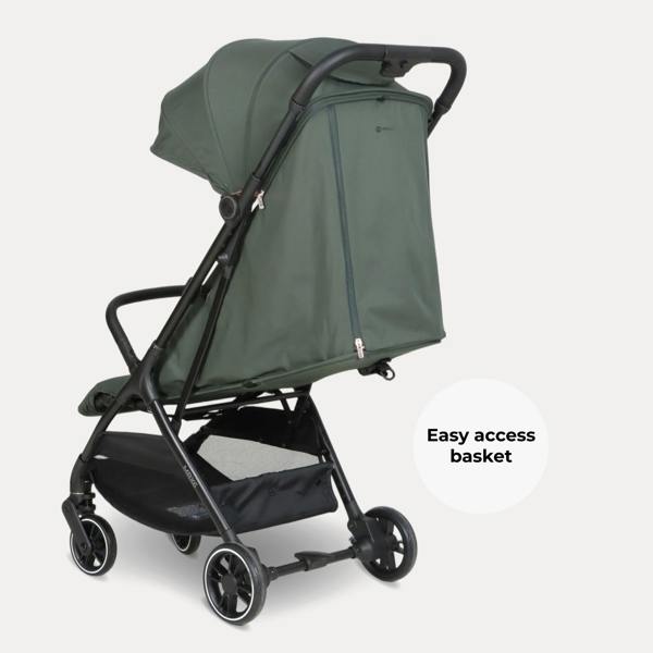 My Babiie MBX6 Compact Stroller - Forest Green