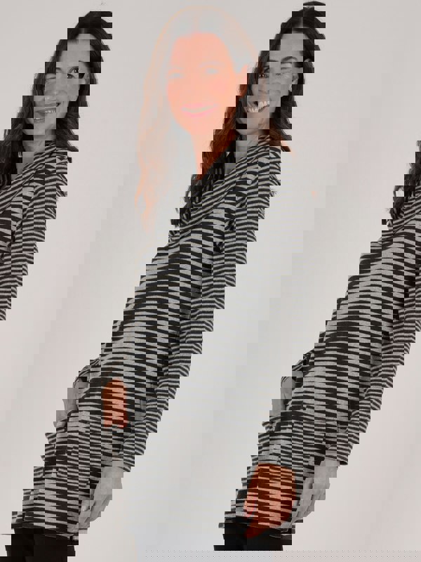 TIGI-Wear Contrast Stripe Tunic