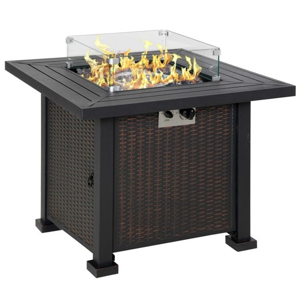 Gas Fire Pit Table