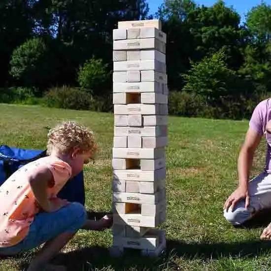 Big Game Hunters Giant Jenga & Hi Towers Mega Hi-Tower In A Bag