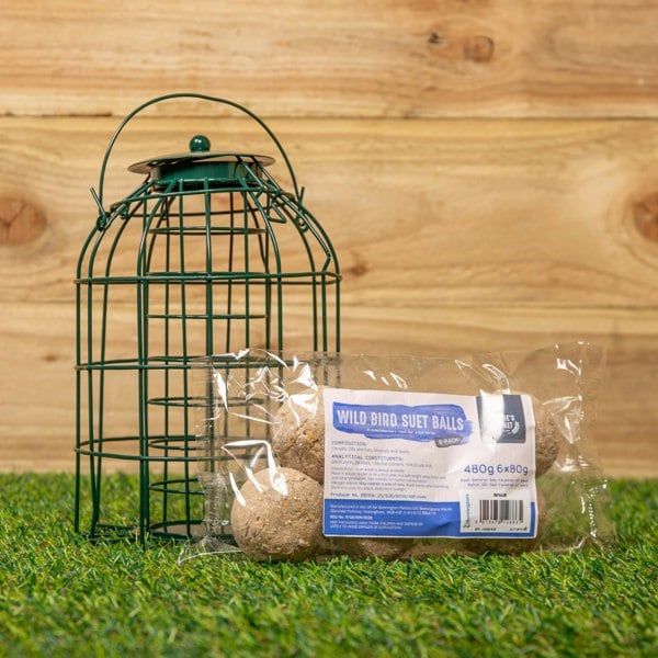 Samuel Alexander Pack of 6 Bird Wildlife Nutritional Suet Fat Balls