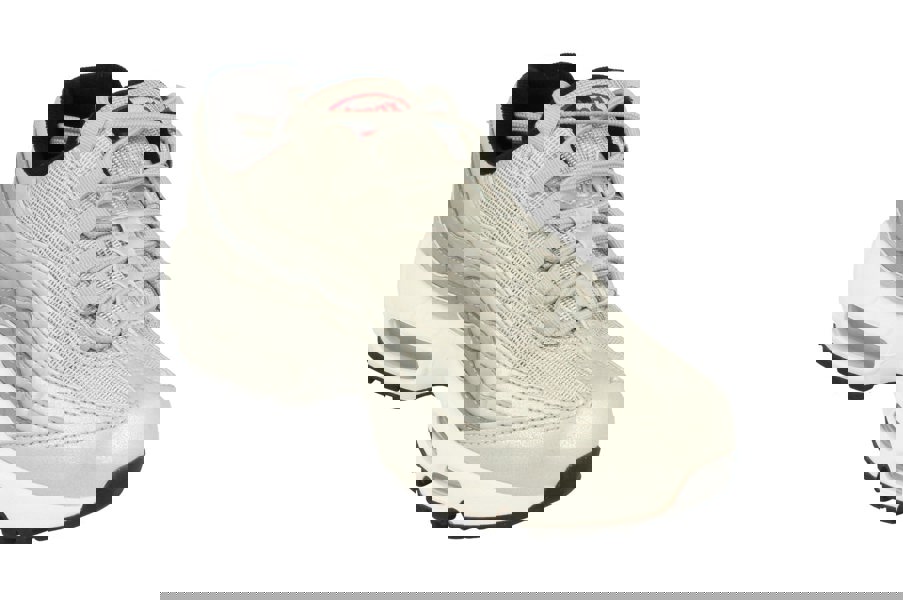 Nike Womens Air Max 95 QS 814914  002 - Metallic Silver Varsity Red 002 - Photo 3