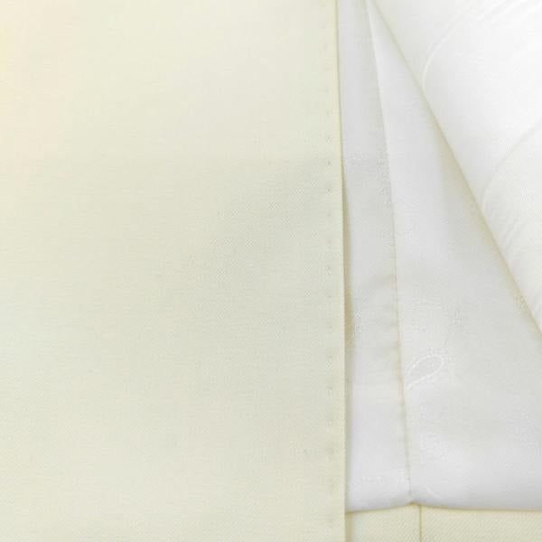 Ivory Double Breasted Suit with Gold Button