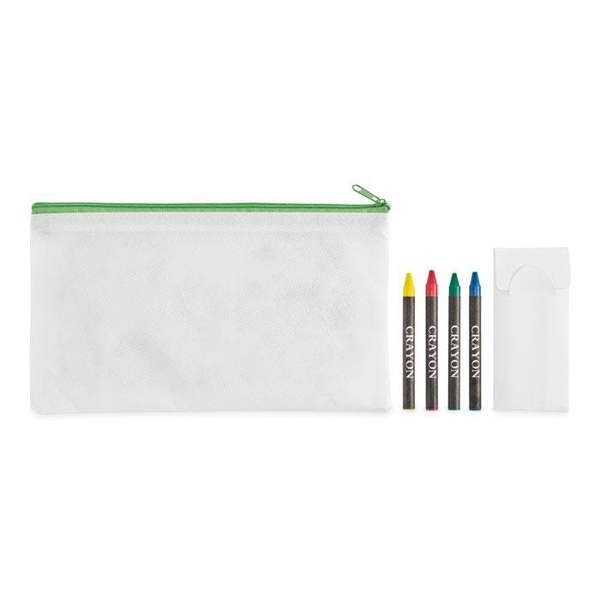 MidOcean Cray Pencil Case Set - Lime - 
