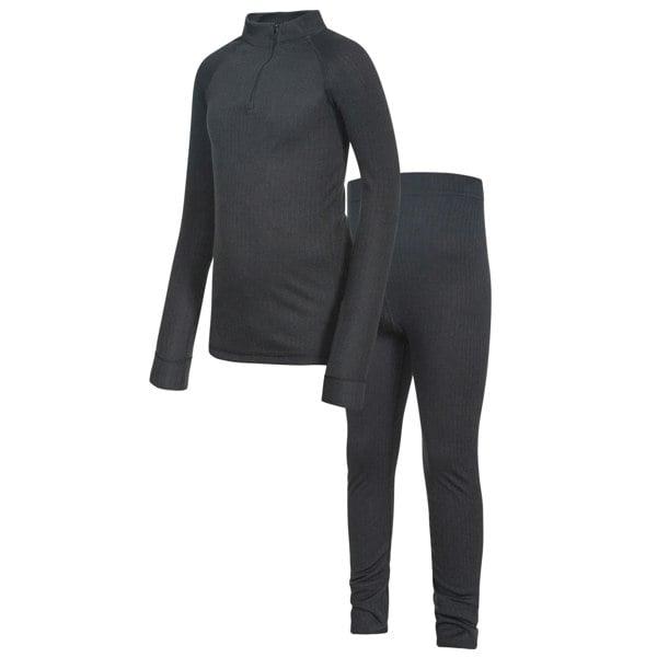 Trespass Kids Unite360 Thermal Base Layers Set - Black
