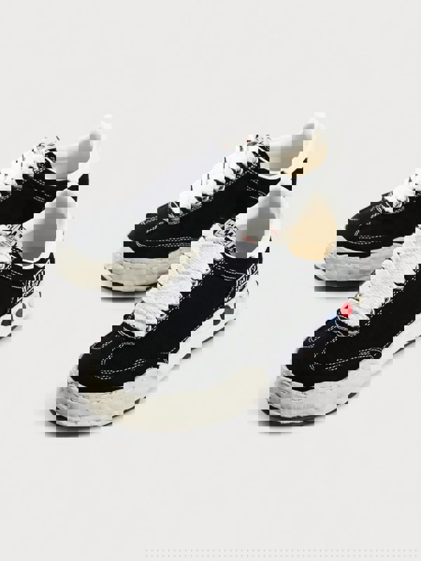 Maison Mihara Herbie OG Sole Canvas Low Top Sneaker Black - Supplied FashionMaison Mihara