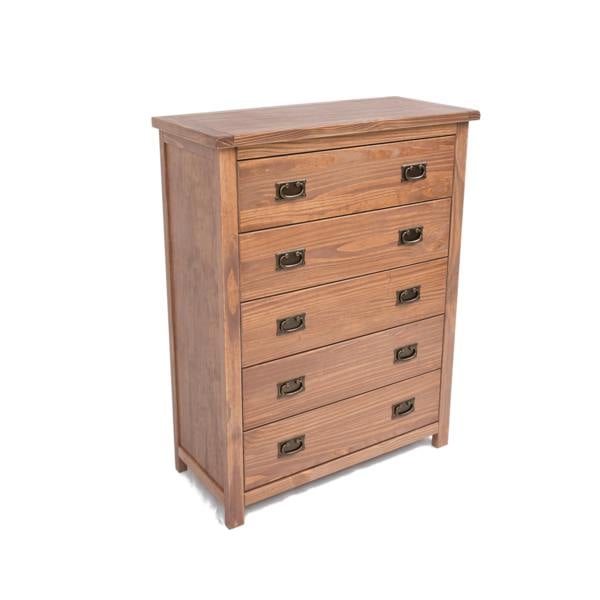 Cabinet Bits Padua 5 Drawer Chest of Drawers Bras Drop Handle
