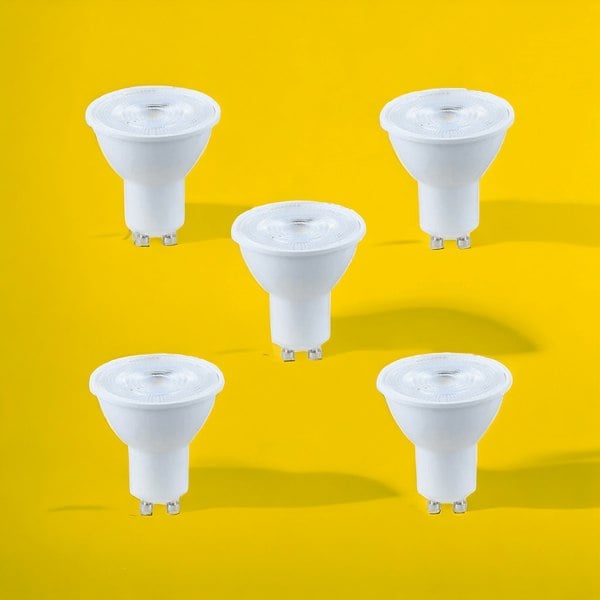 Lighting Legends Pack of 5 - ProVision GU10 LED Spotlight Bulbs 5W - Bright / Warm White