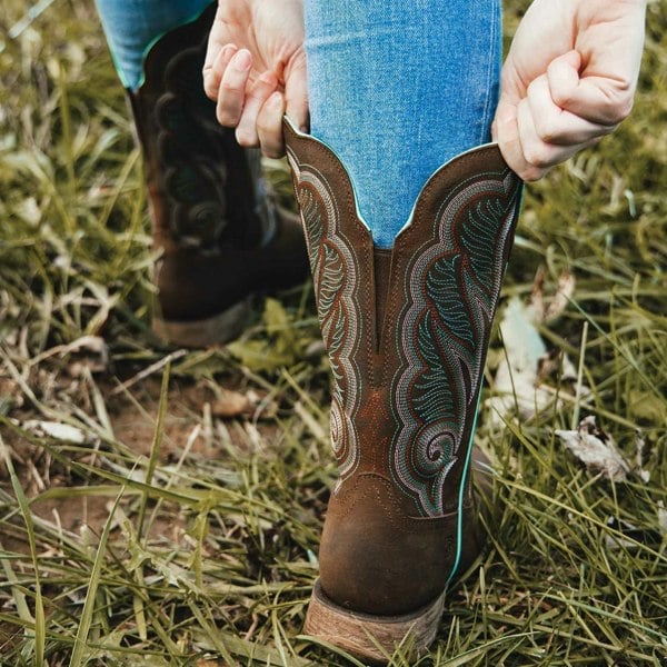 Durango Lady Rebel Pro Leather Women's Juniper Brown Boots