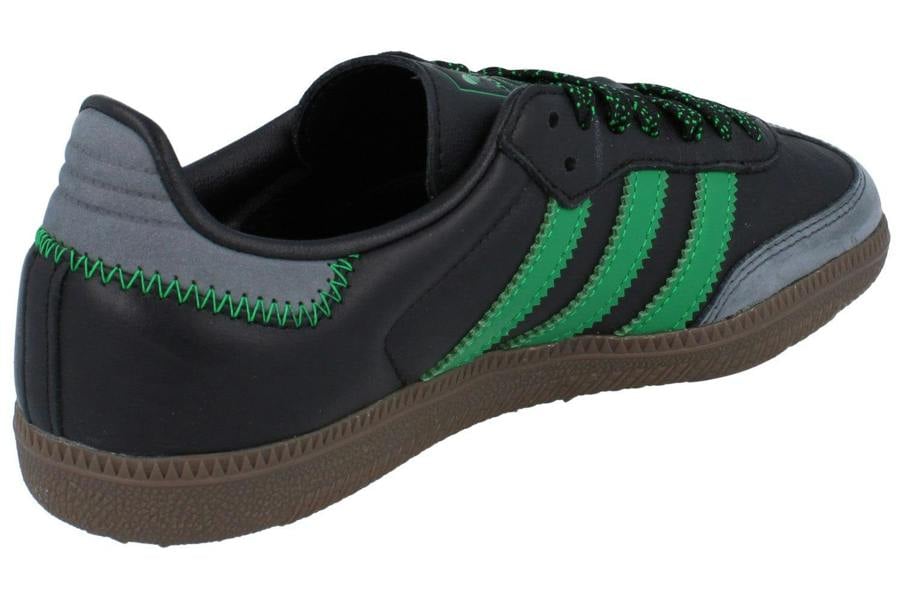 Adidas Originals Samba Og Womens Trainers  IE6520 - Black Green IE6520 - Photo 2