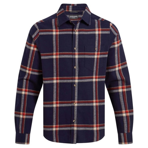 Craghoppers Mens Gage Long-Sleeved Shirt - Blue Navy