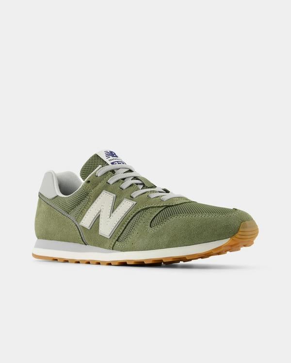 New Balance 373V2 Mens Trainers - Dark Olivine - CHO - Designer Mens Trainers