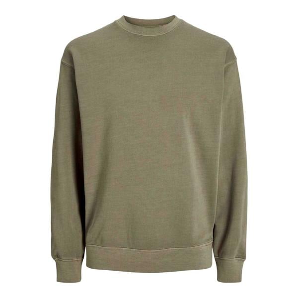 Jack And Jones Unisex Adult Faded Drop Shoulder Sweatshirt - Silver Sage - 