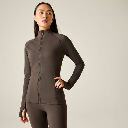 Dare 2B Womens Refresh Full Zip Midlayer - Hot Fudge