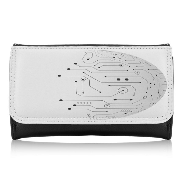 Benjamin Tate Design Circuit Technology Maxi Purse