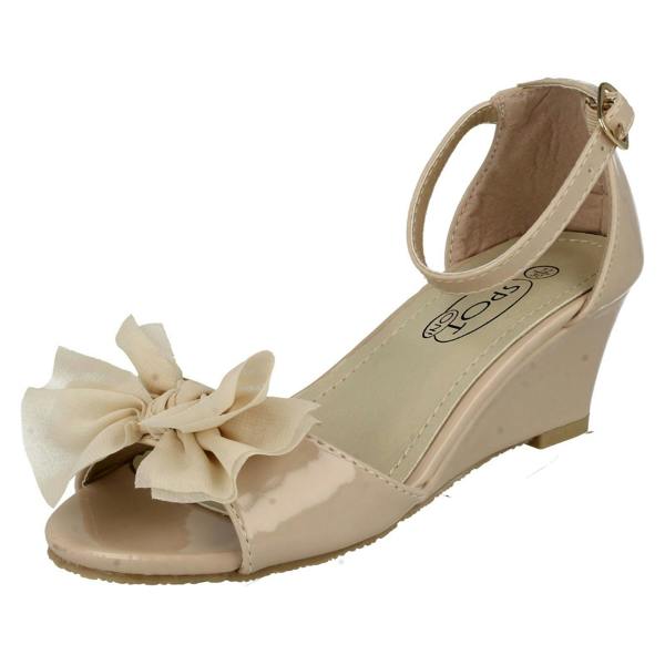 Spot On Girls Spot On Summer Wedge Sandals