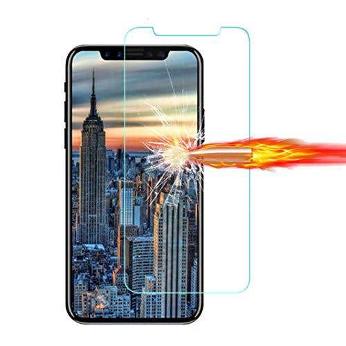 Iphone X Protector, Tempered Glass Protective Films Invisible Transparent Clear Protection Display Shield for Iphone X